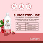 MaryRuth's Liquid Nighttime Multimineral | No Melatonin | Bedtime Routine | Magnesium Citrate | Calcium | Zinc | Vitamin D3| Available in 4 Flavor - Vegan | Sugar Free | Gluten Free | 32 Oz