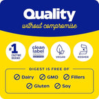 Enzymedica Digest Complete, Full-Range, Everyday Digestive Enzymes, Offers Fast-Acting Gas & Bloating Relief, 180 Capsules