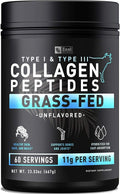 Zeal Naturals Hydrolyzed Collagen Peptides Powder, 10g Protein | Grass-Fed Collagen for Women & Men | Essential Amino Acids | Hair, Skin, Nails, Bone Health | 60 Servings, Unflavored, 23.53 oz.