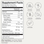 Humann Tart Cherry Gummies - Uric Acid, Immunity, Inflammation & Metabolic Health Support – NSF Certified Sport, Powerful Antioxidant & Non-GMO - from Maker of SuperBeets - 60 Sugar-Free Vegan Gummy