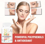67,500 MG Polyphenols Supplement - Powerful Antioxidants & Polyphenol for Age Defense, Polyphenol Superfood, Quercetin, Resveratrol, Plant-Based & Energy, Immune Support, 180 Capsules