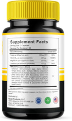 BLUE VIBE Mind Boost Premium Health & Wellness Nootropic Supplement, MindBoost Advanced All Natural Health Management & Overall Wellness Support Supplement Formula Pills (2 Pack - 120 Capsules)