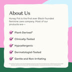 The Honey Pot Company - Feminine Wipes - Daily PH Balancing, Fragrance & Sulfate Free Wipes for Intimate Parts, Body, or Face - Hygiene Products - Sensitive w/Rosewater - 30 ct