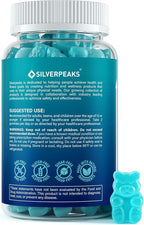SILVERPEAKS Height Growth Gummies for Kids, Teens & Adults - Height Growth Maximizer Supplement with Calcium, Vitamins D3 & K2, Magnesium, Zinc for Bone Strength & Height Increase - 60 Gummy Chews