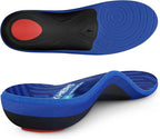 WalkHero Pain Relief Total Support Insoles - Plantar Fasciitis Insoles for Arch Support with Cushioning and Deep Heel Cup,Orthotic Inserts Standing All Day Mens 12-12.5 | Womens 14-14.5