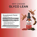 BLUE VIBE Glyco Lean Drops, Glyco Lean Liquid Drop Supplement Maximum Strength Overall Health & Wellness Support, GlycoLean Daily Health Support Liquid Formula Supplement (1 Pack - 2oz / 60ml)