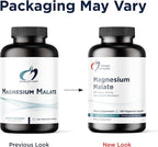 Designs for Health Magnesium Malate - Chelated Magnesium as Di Magnesium Malate - Highly Bioavailable Form to Support Energy, Bone Health + Muscle Recovery (240 Magnesium Malate Capsules)