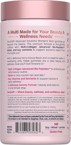 NeoCell Womens Multivitamin Gummy | 80 Gummies | Multi with Advanced Collagen | with Essential Minerals | Berry Flavor