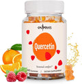 Quercetin 500mg Gummies for Kids, with Bromelain, Vitamin C & D3, Stinging Nettle & Licorice, Seasonal Balance & Body Defenses, Vegan, 60 Gummies