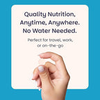 EZ Melts Multivitamin Without Iron - Daily Supplement with 18 Vitamins & Minerals - Contains Vitamin C, Folate, Biotin & More - Non-GMO & Vegan - Apple - 60 Dissolvable Tablets (30 Servings)