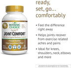 Botanic Choice Fast Act Joint Comfort with NEM Natural Eggshell Membrane, Turmeric Curcumin, Bioperine, & White Willow Bark, Supports Joint Health, 60 500mg Capsules