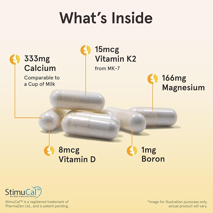 Jarrow Formulas BoneUp for Bone Density - Vitamin D3 and K2, Calcium Support, 120 Capsules, Provides Skeletal Nutrition, Up to 20 Days Supply