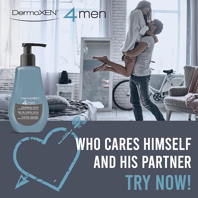 Men's Intimate Wash | pH Balanced Daily Hygiene Gel | Freshness & Odor-Control Formula with Menthol | Gentle Cleansing for the Groin Area | Male Hygiene Product | 4.23 fl oz