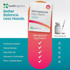 Menopause Day Relief Patch – Doctor-Formulated Transdermal Patch with Vitamin D3, Black Cohosh & Herbal Blend – Natural Support for Menopause Empowerment, 30-Day Supply