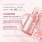 medicube Exosome Shot PDRN Pink Collagen 7,500 PPM Spicule Facial Serum | Liquid Skin Booster | Exosome, Salmon DNA Spicules | Uneven Skin Tone, Pore Care, Skin Texture | Korean Skincare, 1.01 fl.oz