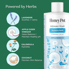 Honey Pot - Sensitive Feminine Wash - Herbal Infused - PH Balanced Plant Based Natural Hygiene Products - 10.50 Fluid Oz