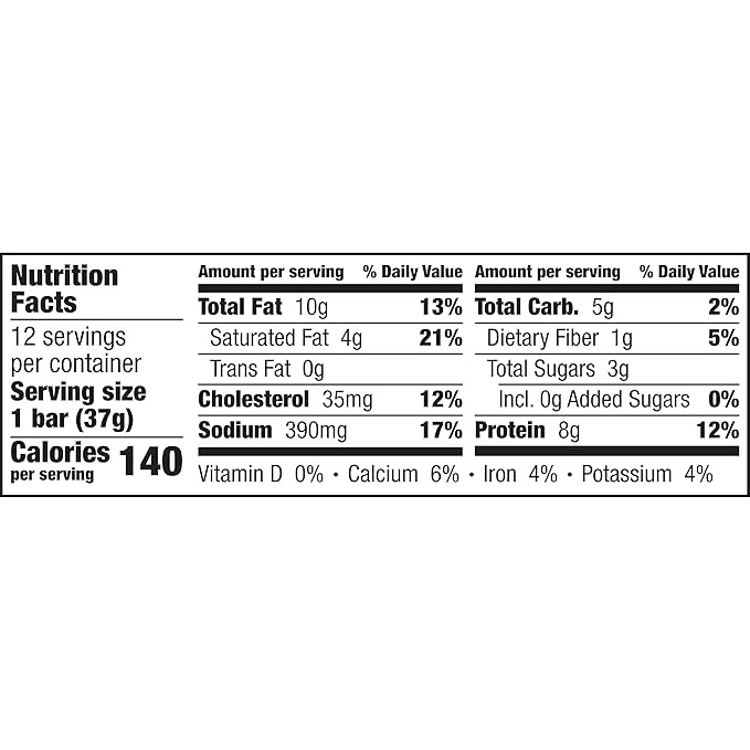 EPIC Beef Protein Bars, Uncured Bacon and Apple, Paleo Friendly, Gluten Free, Whole 30, 12 Ct, 15.6 oz