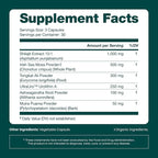 Urolithin-A Complex w Shilajit, Organic Sea Moss, Ashwagandha & Tongkat Ali, Natural Energy, Libido, Hormone Balance, and Focus for Men & Women (Made in USA - 3rd Party Tested)