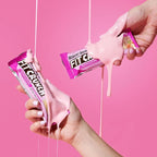 FITCRUNCH Snack Size Protein Bars, 6-Layer Baked Bar, 3g of Sugar & Soft Cake Core (18 Bars, Strawberry Strudel)
