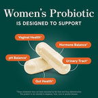 Probiotics for Women | 50 Billion CFU for Vaginal, pH Balance & Digestive Health Support | Female Probiotics with Prebiotics & Hormone Balance Blend | Shelf Stable | Vegan, Gluten-Free | 30 Ct
