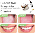 Finger Teeth Wipes for Adults, 60pcs, Oral Brush ups for Teeth Cleaning, Deep Cleaning Teeth Wipes, Gum Cleanning, Teeth Whitening Wipes, Oral mucosa Cleaner, Mint Flavor