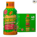 Vitamin Energy Immune+ Extra Strength Energy Shot Watermelon Burst 48 Pack, 260mg Natural Caffeine, B-Vitamins, Citicoline, Green Tea, Immunity & Focus Support, Zero Sugar, Gluten-Free 1.93 fl oz