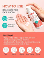 Women’s Balance Cream - Phytoestrogen Moisturizer with Wild Yam for Face & Body - Paraben-Free - Natural Balancing Skin Cream for Hydration - Firms & Revitalizes Dry, Sensitive Skin - 3.5oz