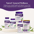 Natrol Beauty Biotin 10,000mcg Vitamins for Beauty, 100 Tablets, 100 Day Supply