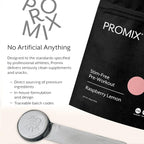 ProMix Nutrition Stim-Free Pre-Workout Powder, Raspberry Lemon - 274g - Maximize Focus, Energy & Performance - Vitamin B12, Taurine, Beta-Alanine & L-Tyrosine - 30 Servings (Pack of 1)