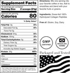 Norcal Hydrolyzed Collagen Peptides, 12oz | 20g Protein, 0g Carbs/Fat | Grass-Fed Brazilian Cows | for Easy Mixing & Bioavailability | US GMP Certified
