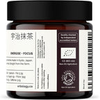 Erbology 100% Organic Ceremonial Grade Matcha 1.4 oz - Tencha Stone-Ground - Straight from Farm in Kyoto, Japan - Energizing and Stress-Reducing - Non-GMO - Recyclable Glass Jar