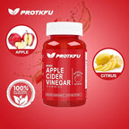 Apple Cider Vinegar Gummies, 120 Count Max Strength 1000mg ACV Gummies with Vitamin B12 & B6, for Metabolism, Digestion, Detox, Gut & Immune Health, Vegan & Non-GMO, Gelatin-Free