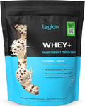 LEGION Whey+ Protein Whey Isolate from Grass Fed Cows (Cookies & Cream, 30 Servings) - Whey Protein Isolate Powder Low Calorie, Non-GMO, Sugar Free, Lactose and Gluten Free, All Natural Protein Powder