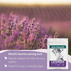Culinary Lavender Flowers Organic - Dried Food Grade Lavender for Drinks, Cooking & Baking - Edible & Aromatic – Té de Lavanda Natural - 3oz.