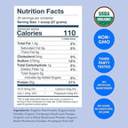 Further Food Organic Vegan Protein Powder Unflavored – 20g Pea Protein with Mushrooms & Seaweed, Non-GMO, Gluten Free, Sugar Free, 20.46 Oz