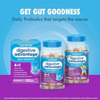 Digestive Advantage Probiotics for Digestive Health, Daily Probiotics for Women & Men, Supports Gut Health, Occasional Bloating & Diarrhea, Minor Abdominal Discomfort, & Immune Support, 80ct Capsules