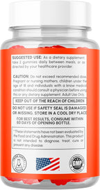 (2 Pack) Jelly Lean Gummies, Official Jelly Lean Gummys with All Natural Ingredients, Advanced JellyLean Health & Wellness Vitamin Formula, Maximum Strength Active Lifestyle Multivitamin (120 Gummies)