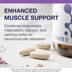 Metagenics MyoCalm Plus - Muscle Relaxation & Stress Support with Passionflower, Valerian, Lemon Balm, Magnesium & Calcium - Supports Sleep Quality - Non-GMO, Gluten-Free, Vegetarian - 180 Tablets