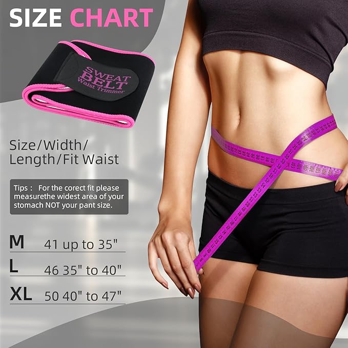 Lisacool Waist Trainer for Women,Waist Sweat Band for Women,Belt for Weight Loss, Belly Band,Stomach Wrap Lumbar Support