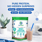 BioTrust Low Carb Lite, 20 Grams of Grass-Fed Whey Protein Isolate, 100 Calories, ProHydrolase Digestive Enzymes, Non-GMO, Free from Soy and Gluten, rBGH-Free (14 Servings) (Chocolate Ice Cream)