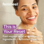 Femmesil Vaginal Antifungal Soap for Yeast Infection Relief for Women, Vaginal Itch & Irritation, Dermatologist Tested & Hypoallergenic Approved. All-Natural Vagina Soap Bar (75gm)
