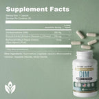 Swiss Activa+ Labs DIM Supplement – Hormone Balance for Women & Men – Estrogen Supplement for Women and Men– Supports Hormonal Acne & Menopause Symptoms| Gluten Free, Non-GMO & Vegan – 120 Days Supply