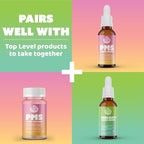 PMS Support Supplement for Women & PMS Relief, Hormone Balance & Menstrual Period Relief for Cramps, Bloating & Mood Swings with Chasteberry, Vitamin B6, Lemon Balm, Dong Quai, 30 Count