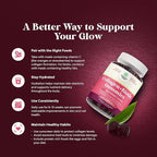 Hair Skin and Nails Gummies for Women - Extra Strength Biotin and Collagen Gummies for Women Hair Skin Nails Support - Non-GMO Kosher Marine Collagen Biotin 10000mcg per serving - 90 Count