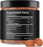4,050mg Libido Booster for Women KSM-66 Ashwagandha Gummies w. 30x Strength Red Maca Root - Strongest Female Libido Mood Booster + Hormone Balance for Women Cortisol Reducer & Stress Relief Gummy