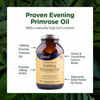 Efamol Pure Evening Primrose Oil - Natural Skin Supplement - Aids with Skin Firmness, Hydration, Wrinkles & Smoothness - with Omega-6 GLA - 180 Softgels