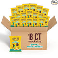 HIPPEAS Chickpea Puffs, Groovy White Cheddar, Gluten Free Snacks, Dairy Free, Vegan, 0.8oz, Pack of 18, 3g Protein, 2g Fiber, Crunchy, Nutritious, Baked Plant Protein Snack, Non-GMO, Kosher