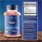GeriCare Antacid with Vitamin D Gummies, Compare to TUMS Gummy Bites, Fruit Flavor, 50 Count, Non-GMO, Gluten-Free, Vegan, Naturally Sourced for Heartburn, Upset Stomach & Acid Indigestion (2 Pack)
