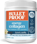 Bulletproof Energy Collagen Protein Powder, Vanilla Bean, 20g Grass-Fed Collagen Peptides, 7g Fiber with MCT Oil & Adaptogens, Caffeine-Free, 18.3 Ounces