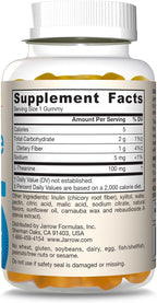 Jarrow Formulas® Theanine 100 mg Gummies, Dietary Supplement That Promotes Calmness, 60 Apple-Flavored Gummies, 60 Day Supply
